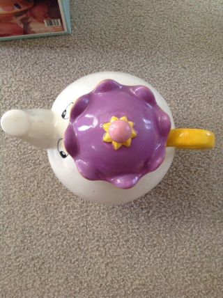 Disney Mrs Potts Teapot Cookie Jar By Treasure Craft - Beauty and the Beast Movie 6
