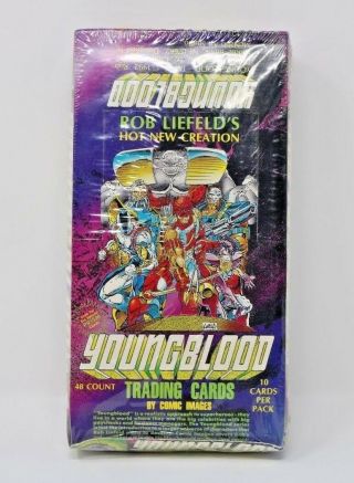 Youngblood Trading Cards Rob Liefelds Comic Images Factory Box