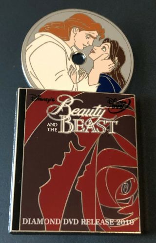 Le 1500 Beauty And The Beast - Diamond Edition Dvd Release Disney Pin