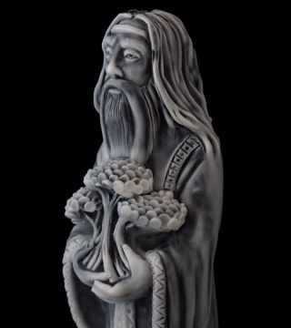 Slavic God Rod Marble Figurine Stone Statue Forefather of Gods World Creator 2