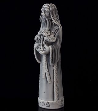 Slavic God Rod Marble Figurine Stone Statue Forefather of Gods World Creator 4
