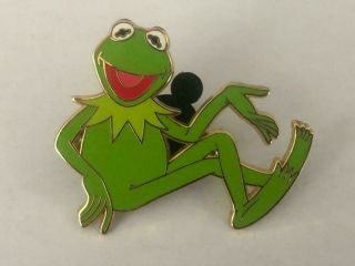 Rare Disney Trading Pin Muppets - Kermit The Frog 28198