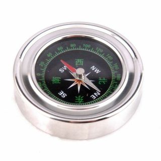 Stainless Steel Compass Chinese Feng Shui Lo Luo Pan Chi Luck Fortune
