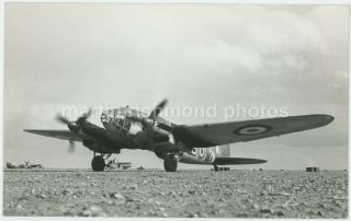 Raf Captured German Heinkel He 111 Iwm Photo,  Hc053