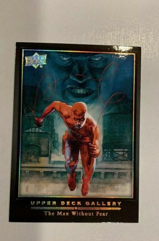Sdcc 2019 Upper Deck Gallery: Daredevil Card - Marvel Masterpiece 2019 Sdcc Upper