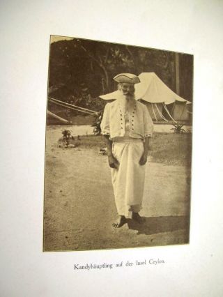 GERMAN BOOK PHOTOGRAPHISCHE AUFNAHMEN INDIEN - REISE SEINER KAISERLICHEN INDIA1911 5