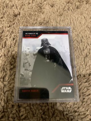 Sdcc 2019 Topps Exclusive Star Wars Power Of The Darkside 25 Card Count Base Set