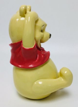 RARE Disney Winnie The Pooh Bank Ceramic 5” X 7.  5” 4