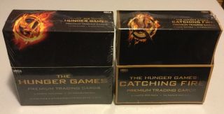 The Hunger Games & Catching Fire Trading Card Box Neca - 24 Packs Each