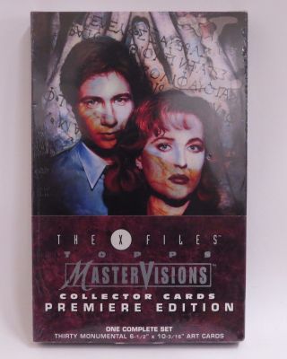 1995 Topps The X Files Master Visions Premier Edition Complete Set