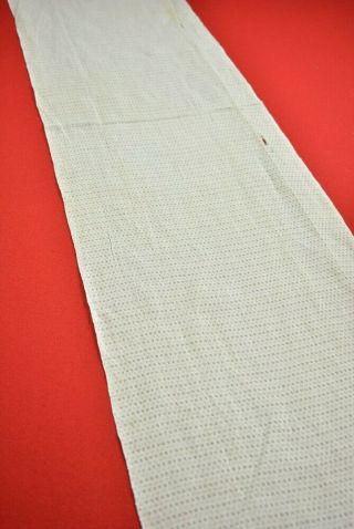 ZT97/65 Vintage Japanese Fabric Linen Antique Boro Patch Kusakizome KASURI 57.  1 