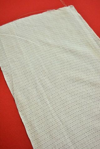 ZT97/65 Vintage Japanese Fabric Linen Antique Boro Patch Kusakizome KASURI 57.  1 