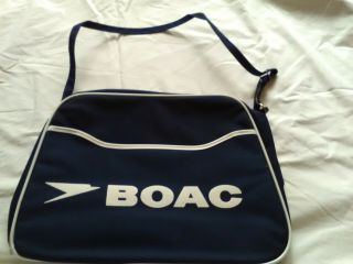 Vintage B.  O.  A.  C.  Shoulder Bag With Plastic Bag