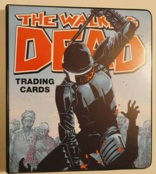 The Walking Dead Ultra Rare Official Binder By Unstoppable Cards