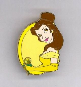 Disney Beauty & The Beast Princess Belle November Birthstone Series Jeweled Pin