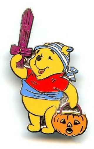 Disney Movie Club - Winnie - The - Pooh Halloween Pirate Pin