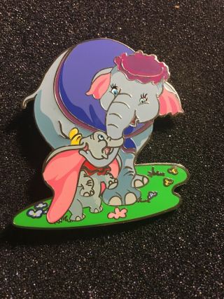 Disney Pin Authentic Dumbo And Mrs Jumbo Momma Elephant Acme Archives 724
