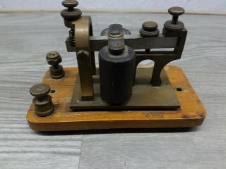 Vintage Great Northern Railway Telegraph Morse Code - Gnry 4 Ohm