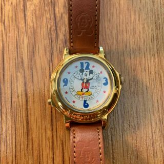 Vintage Mickey Mouse Disney Lorus Watch Happy Birthday To You V421 - 0200