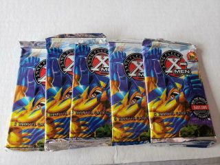 30 Packs 1996 Fleer X Men 6 Cards Per Pack Marvel No Box Wolverine Foil