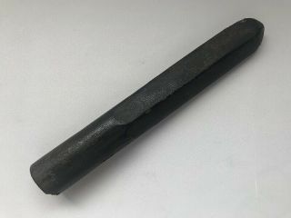 Wooden Spear Blade Case Caver Sheath Black Yari Saya 槍 鞘 Japanese Vtg Q04