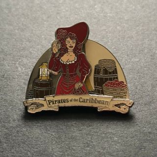 Pirates Of The Caribbean The Redhead Disney Pin - On - Pin 2006