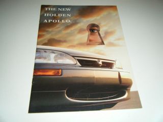 Vintage 1993 Holden Apollo Car Dealers Sales Brochure