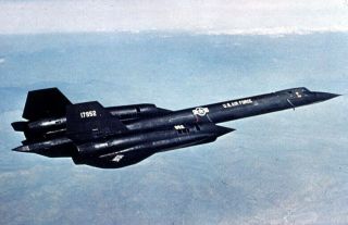 35mm Duplicate Aircraft Slide 17958 Lockheed Sr71