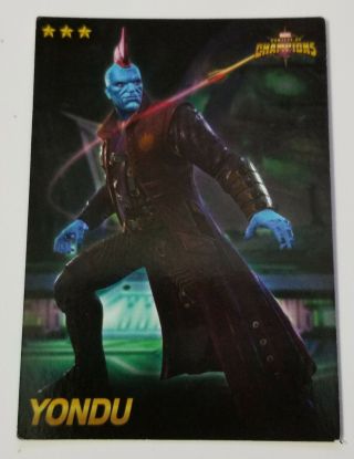 Marvels Contest Of Champions D&b Uncommon Non - Foil Card 75 (yondu)