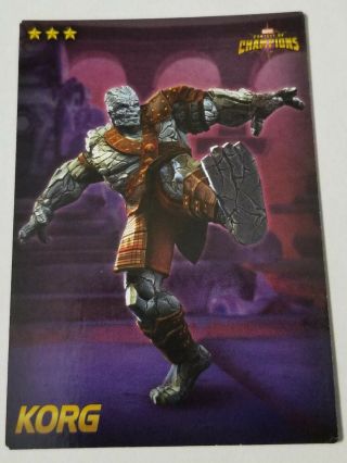 Marvels Contest Of Champions D&b Uncommon Non - Foil Card 43 (korg)