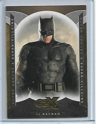 Cryptozoic Czx Dc Heroes & Villains Nsu Promo Card P03 Batman