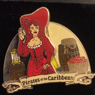 Disney Pirates Of The Caribbean The Redhead 3d Pin