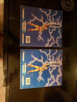 (2) Vintage He - Man Masters of the Universe 1983 Panini Sticker Books w/stickers 3