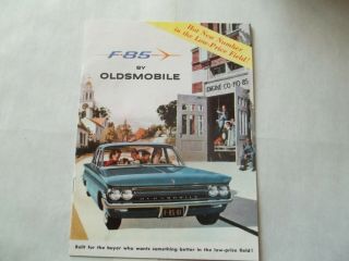 1960 Oldsmobile Brochure F - 85 Model