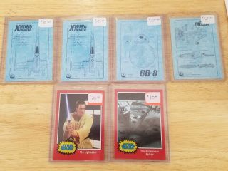 Topps 2015 Journey To Star Wars - The Force Awakens Blueprints,  Classics