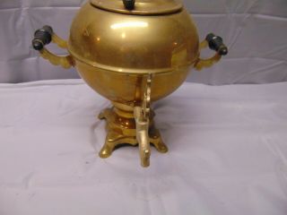 Antique Brass Coffee Pot / Urn Russian 10 KBT EMK ROCT 7400 - 75 UEHA 25p 3C - 3/1,  0 2