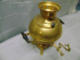 Antique Brass Coffee Pot / Urn Russian 10 KBT EMK ROCT 7400 - 75 UEHA 25p 3C - 3/1,  0 3