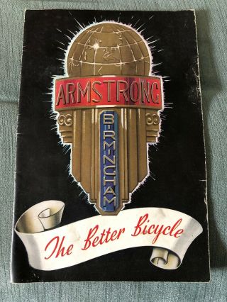 1950’s Brochure Armstrong Cycles Ltd Bicycles Sampson Birmingham