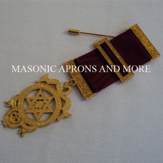 Masonic Regalia - Royal Arch Principals Breast Jewel (full Size)