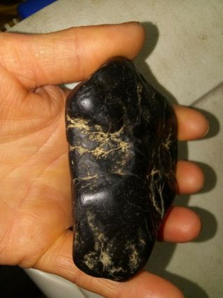 Rare Paleo Picture Rock Effigy NATIVE AMERICAN ARTIFACTS Hard Stone Tool 4