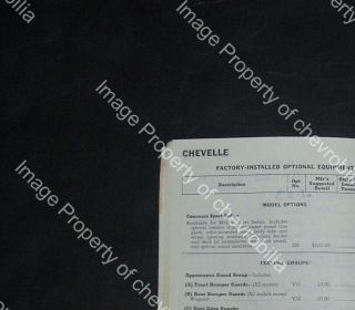 1968 Chevrolet PRICE & FACTS BOOK 124p Brochure CORVETTE Chevelle CAMARO Trucks 4