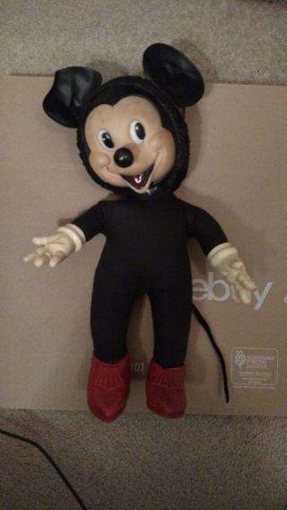 Minnie Mouse Vintage Doll 1950s Gund