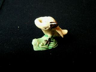 Chinese Export Porcelain Or Shiwan Mud White Duck Figurine