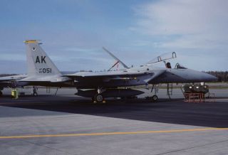 Slide Of Aircraft: Boeing F - 15c Eagle 80 - 0051 Ak 21sttfw