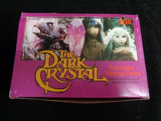 Full Box (36 Packs) 1982 Donruss The Dark Crystal Movie Trading Cards