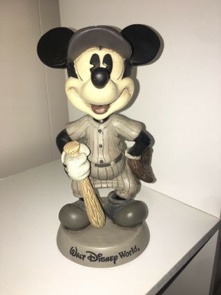 Walt Disney World Mickey Mouse Baseball Bobble Head