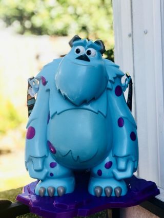 Disney Parks Pixar Fest Monsters Inc.  Sulley Souvenir Popcorn Bucket