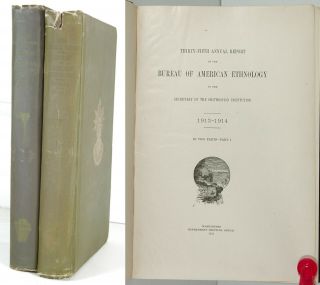 1913 Bureau Of Ethnology Report - Native American Indian Reference Book