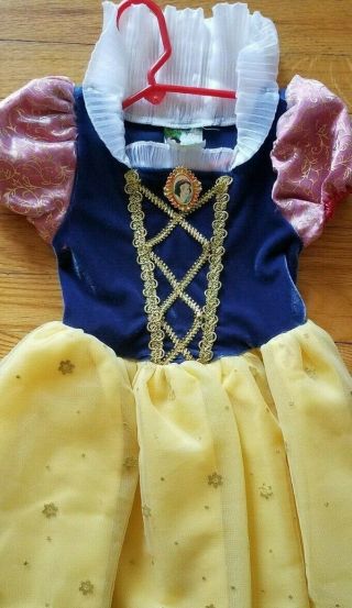 Disney Princess Snow White Dress Costume Xxs 2/3