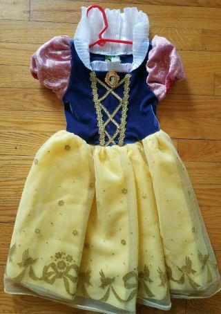Disney Princess Snow White Dress Costume XXS 2/3 2
